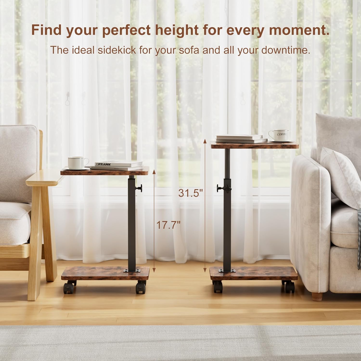 VECELO TV Tray Table for Couch