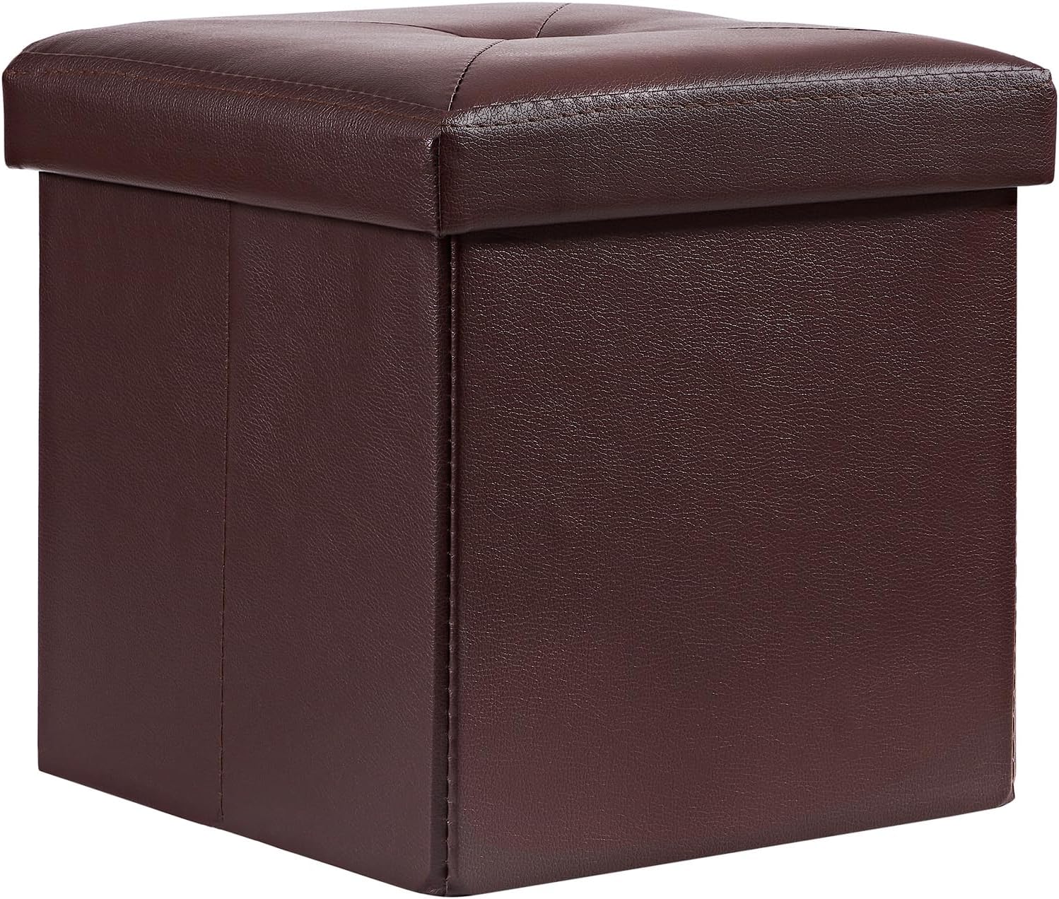 VECELO Storage Ottoman Bench End of Bed 43'' Footstool Footrest Stool Shoestool for Bedroom Hallway Entraway Living Room