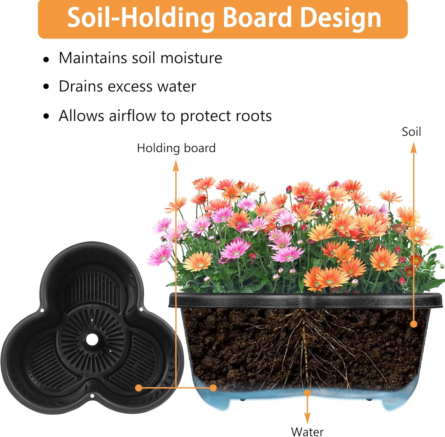 VECELO 7 Tier Vertical Garden Planter