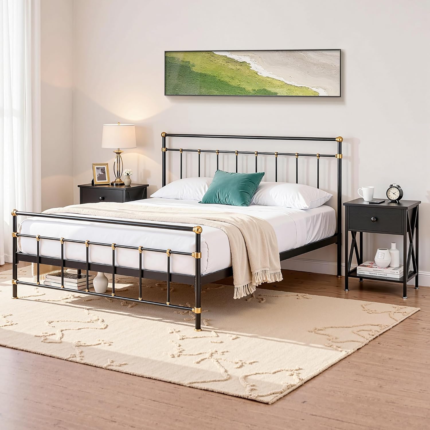 VECELO Nightstand Set of 2