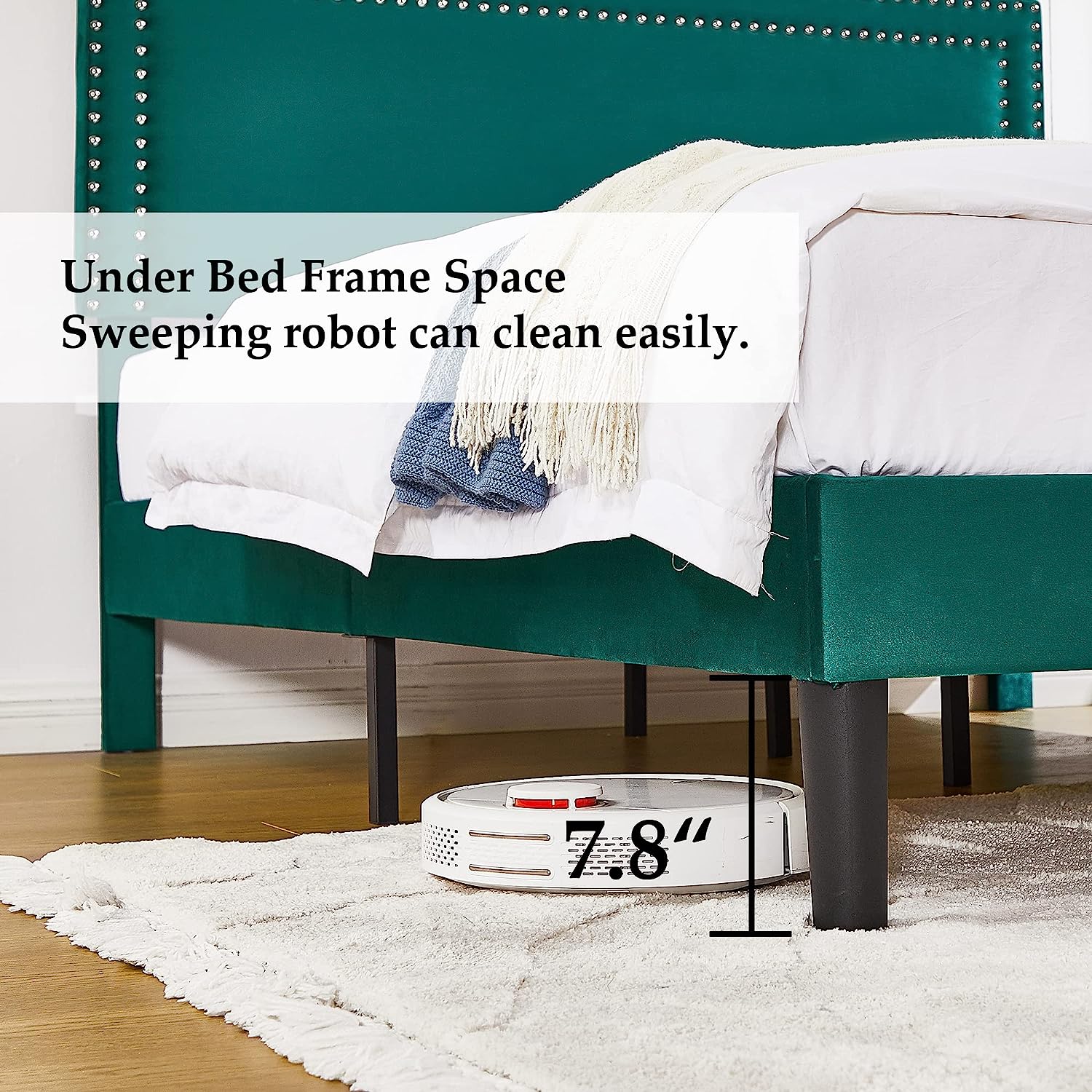 VECELO Modern Platform Bed Frame/Mattress Foundation