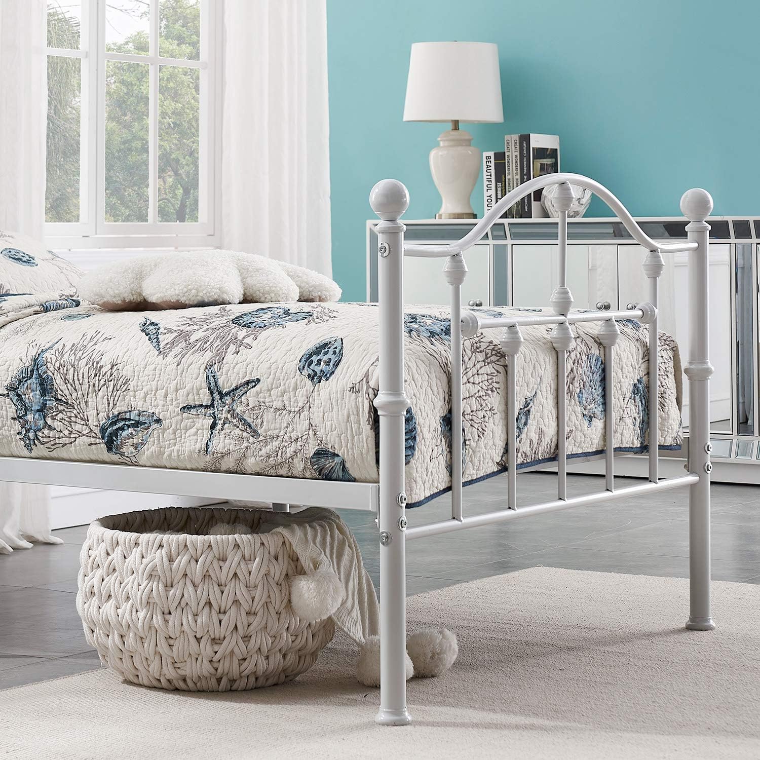 ベッドフレーム New Bed matress double size BedNew Hybrid Mattress, Full, Medium, Pocket Spring 12 in. Pillow