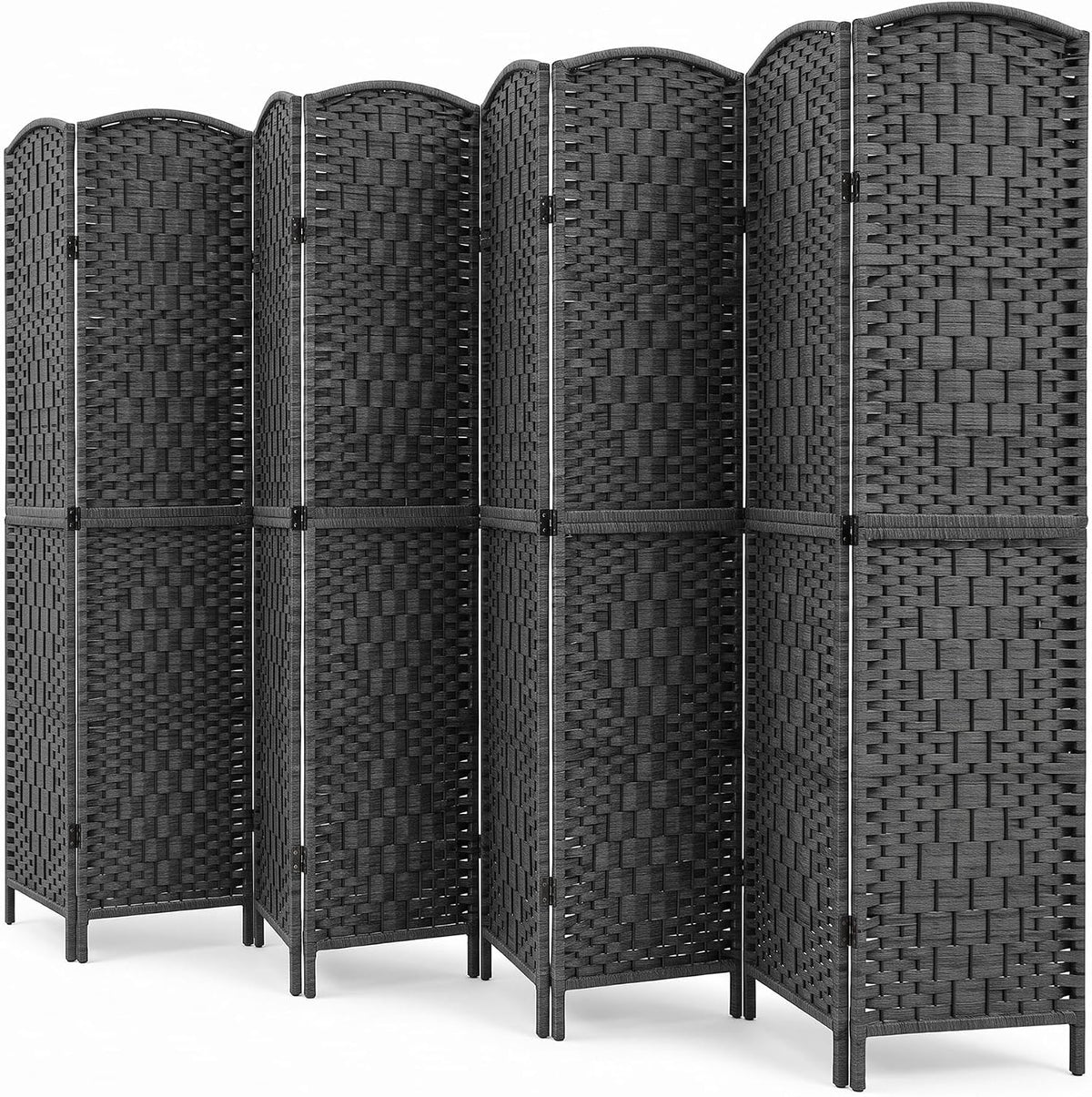 VECELO Room Divider Panel,8 Panel Partition Room Dividers