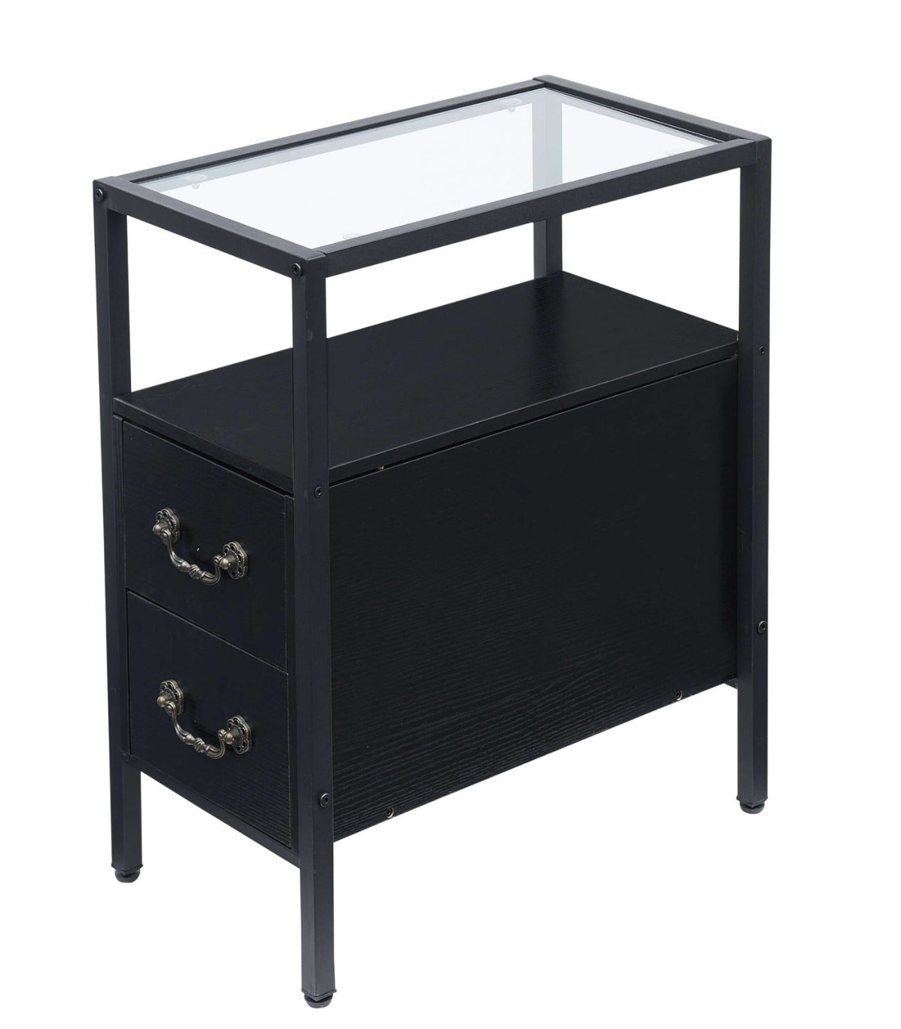  End Side Tables Narrow Nightstands