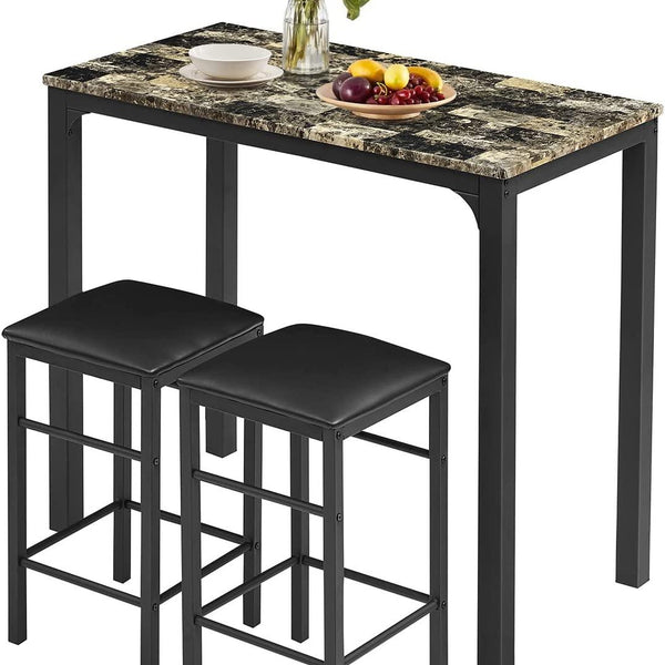 3 piece metal pub set deals