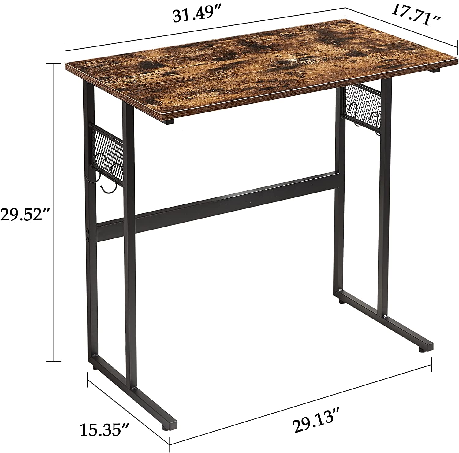 VECELO Writing Computer Desk