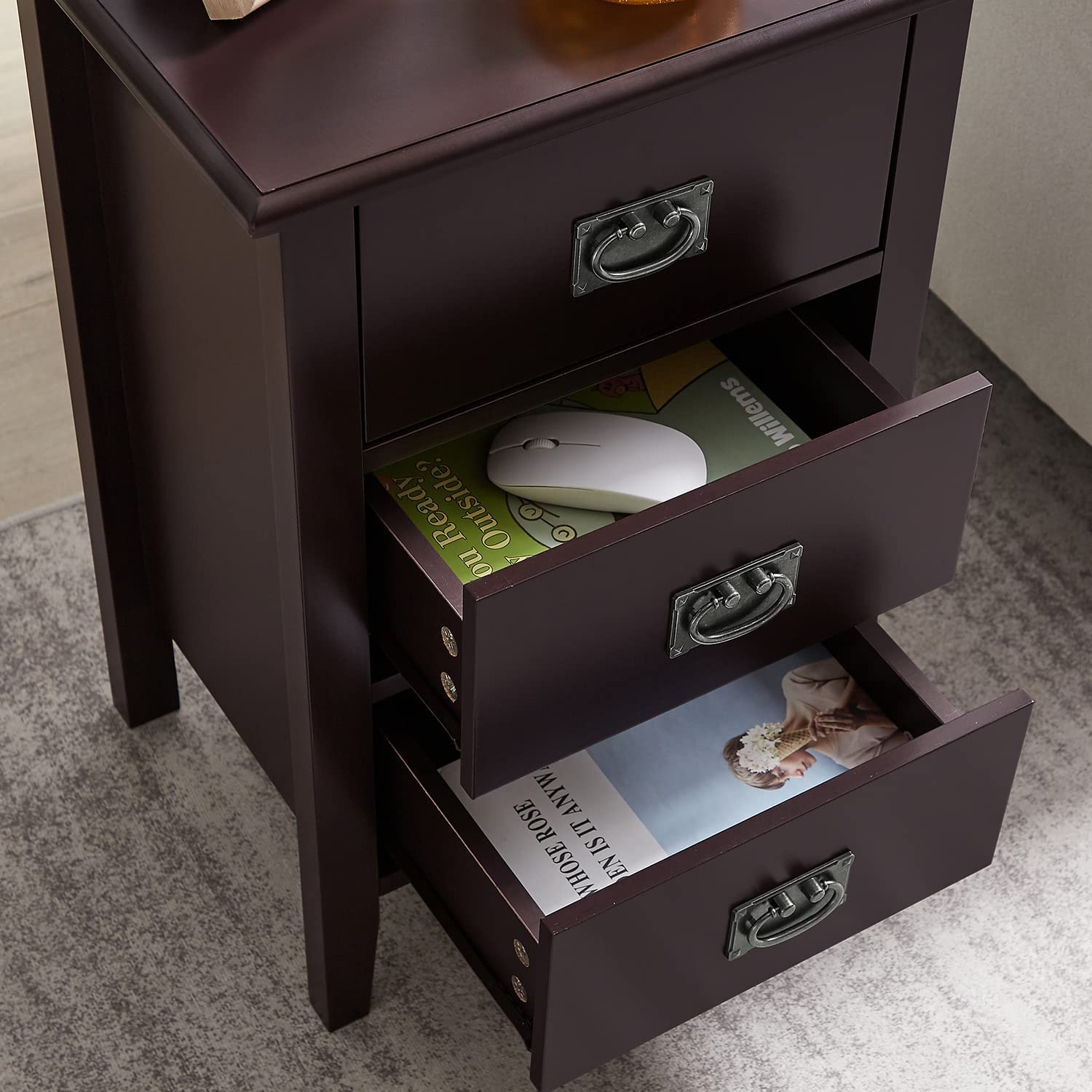 Nightstands End/Side Tables 