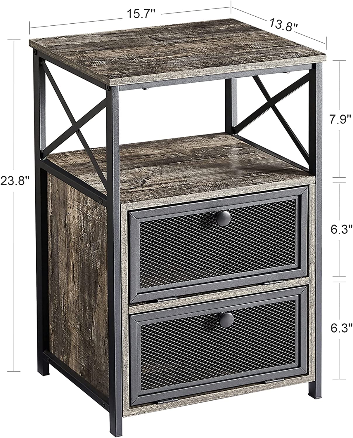 Modern Night Stand/End Side Table