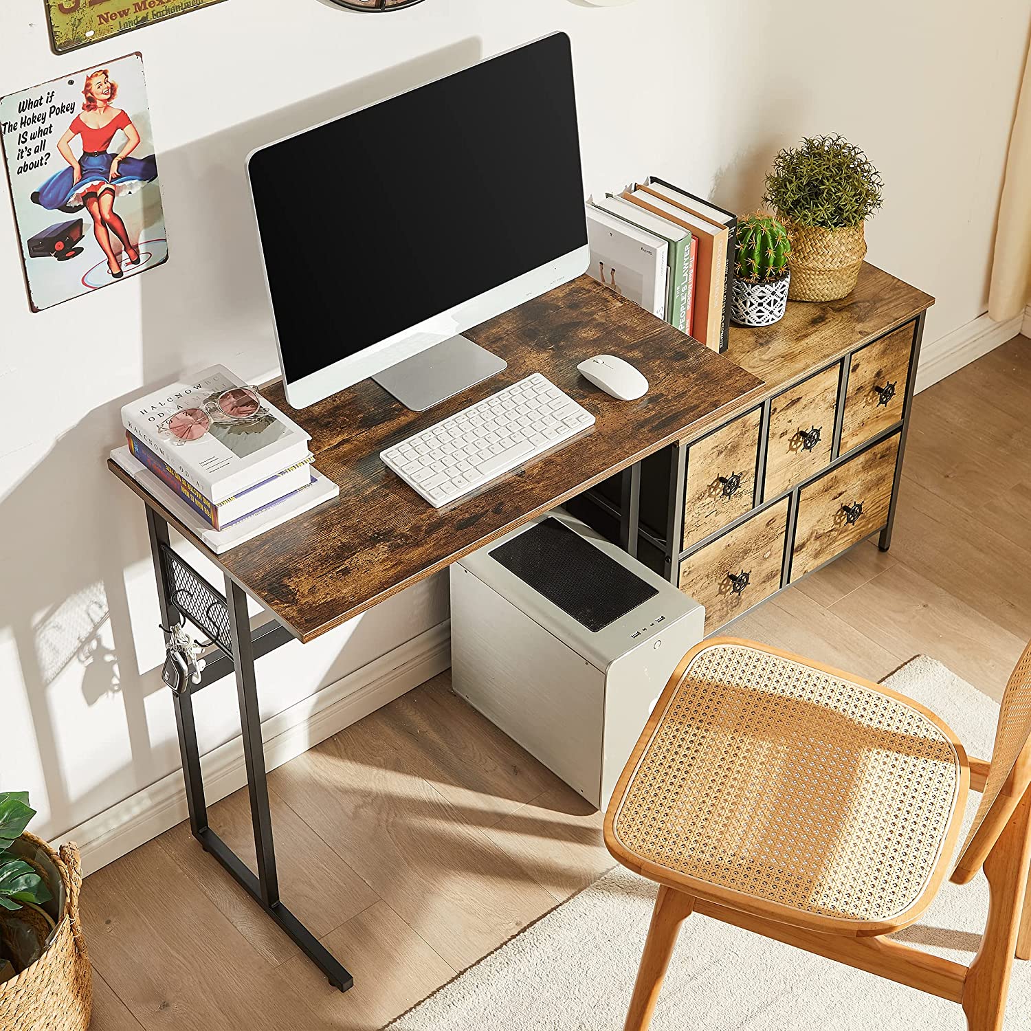 VECELO Writing Computer Desk